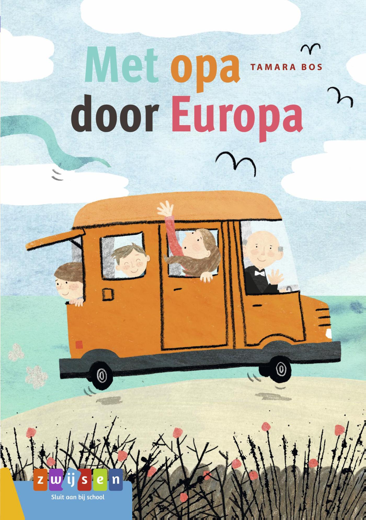 Omslag van Met opa door Europa