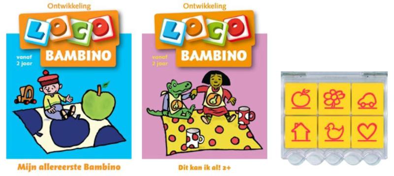 Omslag van Loco Bambino dit kan ik al! (doos + 2 boekjes)