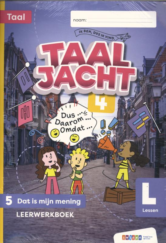 Omslag van Taaljacht ed.1 gr4 lwb. taal blok5 (5v) (VROEG)
