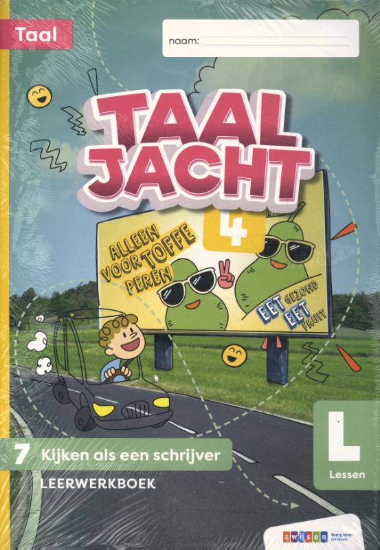Omslag van Taaljacht ed.1 gr4 lwb. taal blok7 (5v) (VROEG)