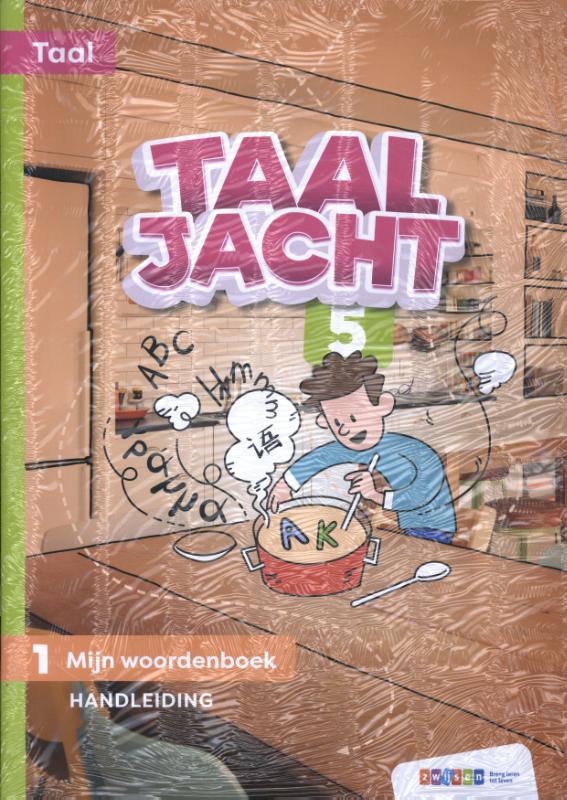 Omslag van Taaljacht ed.1 gr5 handl. taal blok1-4 (VROEG)