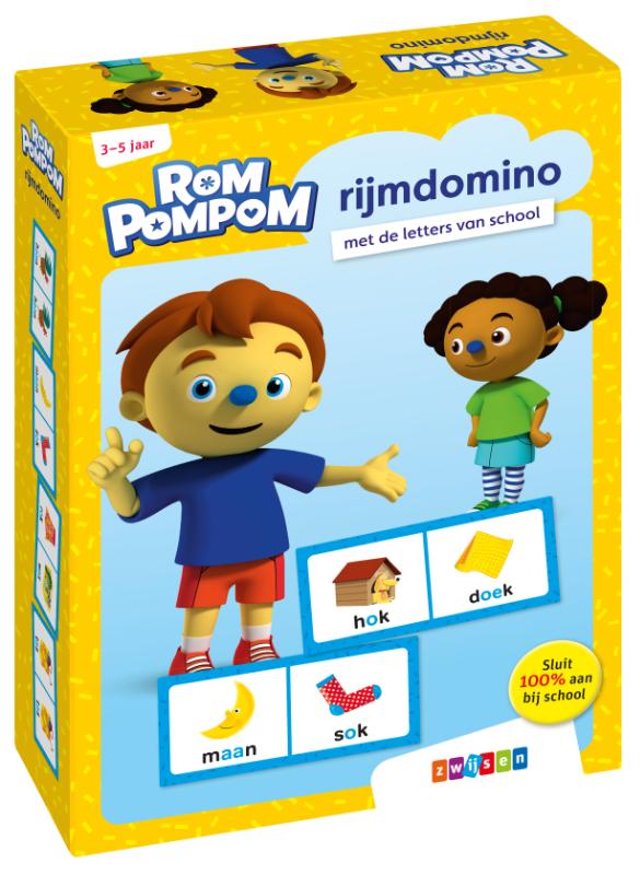 Omslag van Rompompom rijmdomino