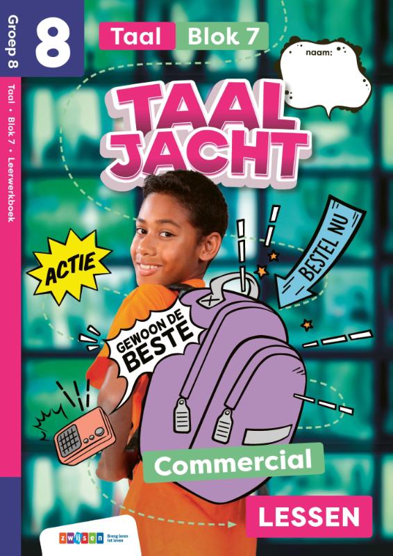 Omslag van leerwerkboek