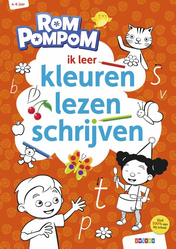Omslag van ik leer kleuren, lezen, schrijven