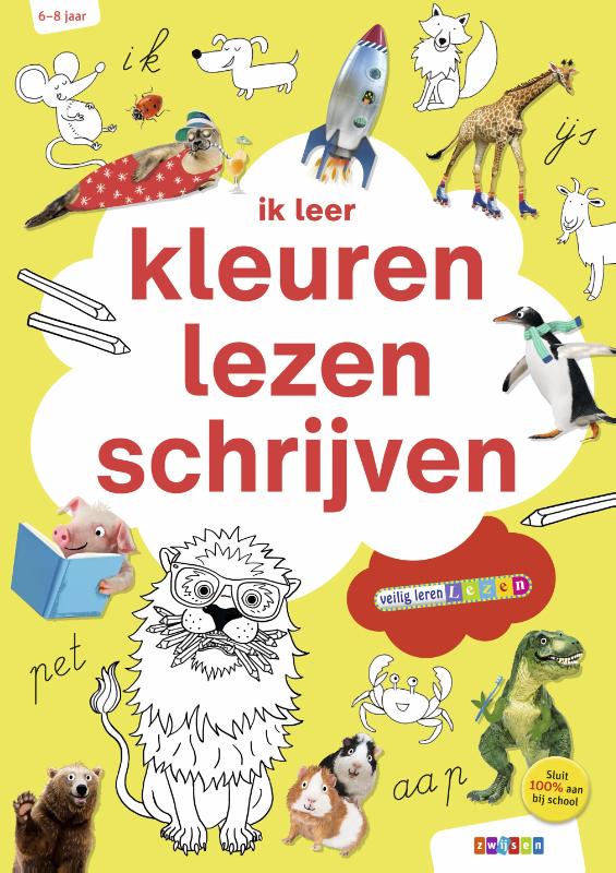 Omslag van ik leer kleuren, lezen, schrijven