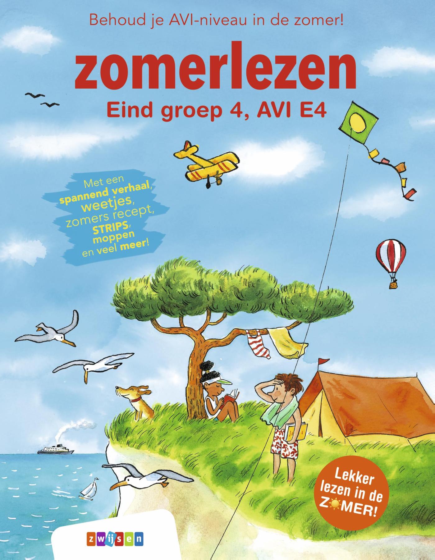 Omslag van Pakket Zomerlezen groep 4 2022 (5 ex)