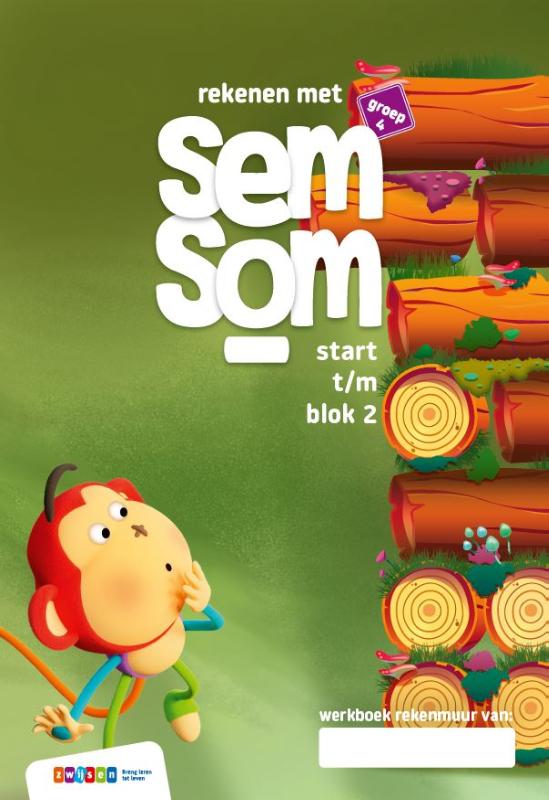 Omslag van werkboek rekenmuur