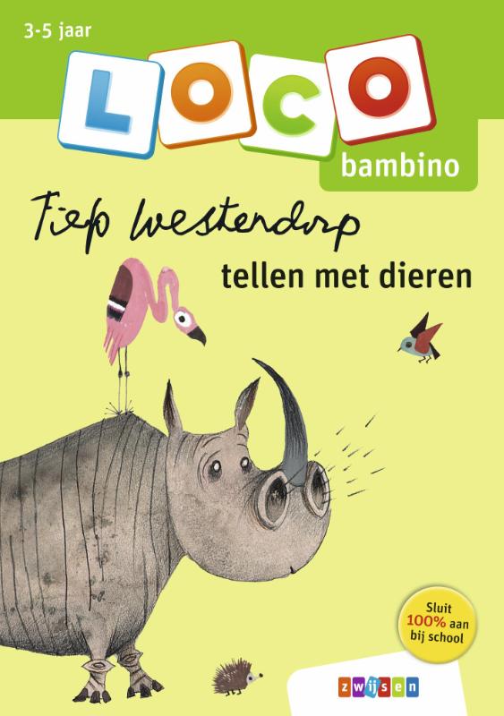 Omslag van Fiep Westendorp tellen met dieren