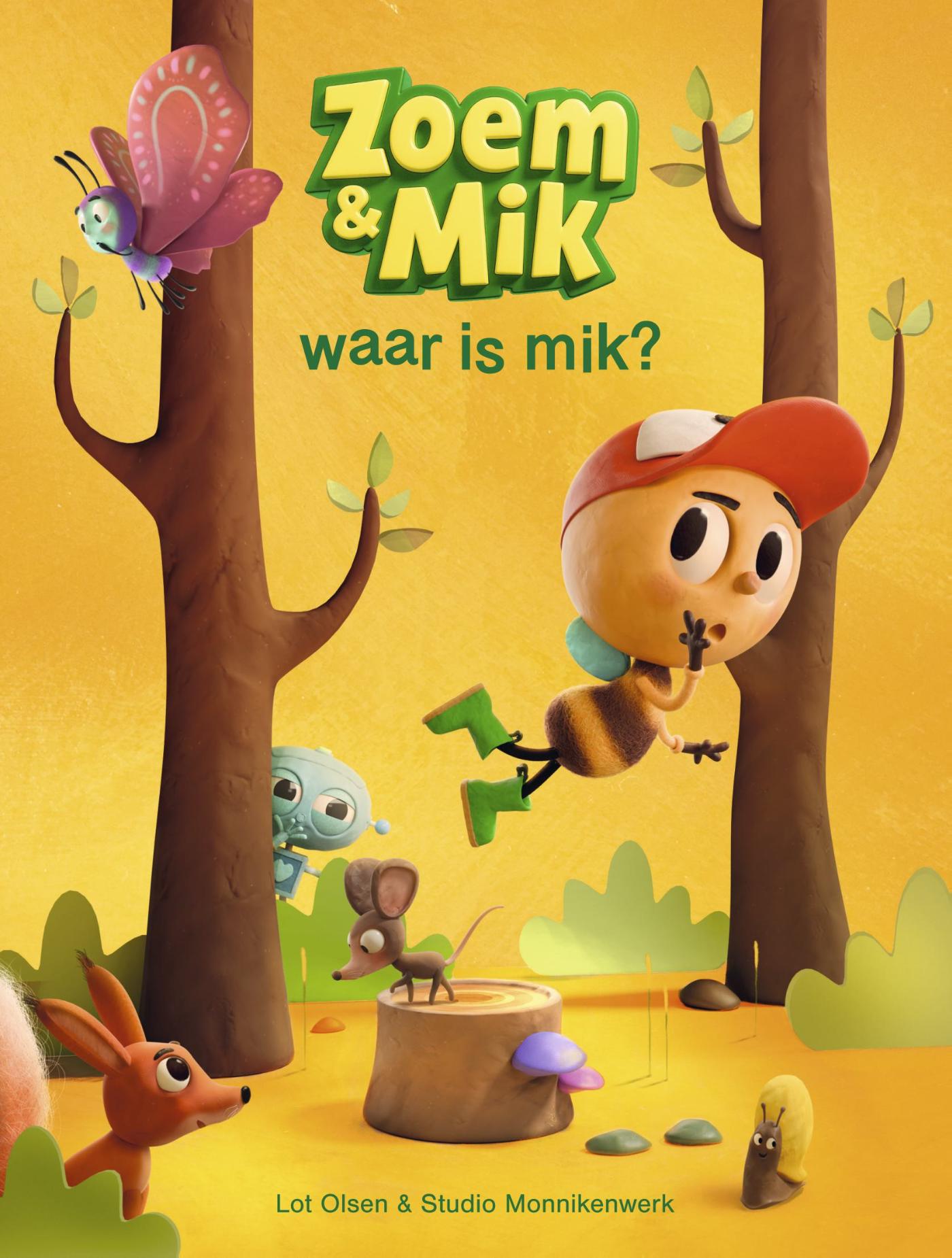 Omslag van waar is mik?