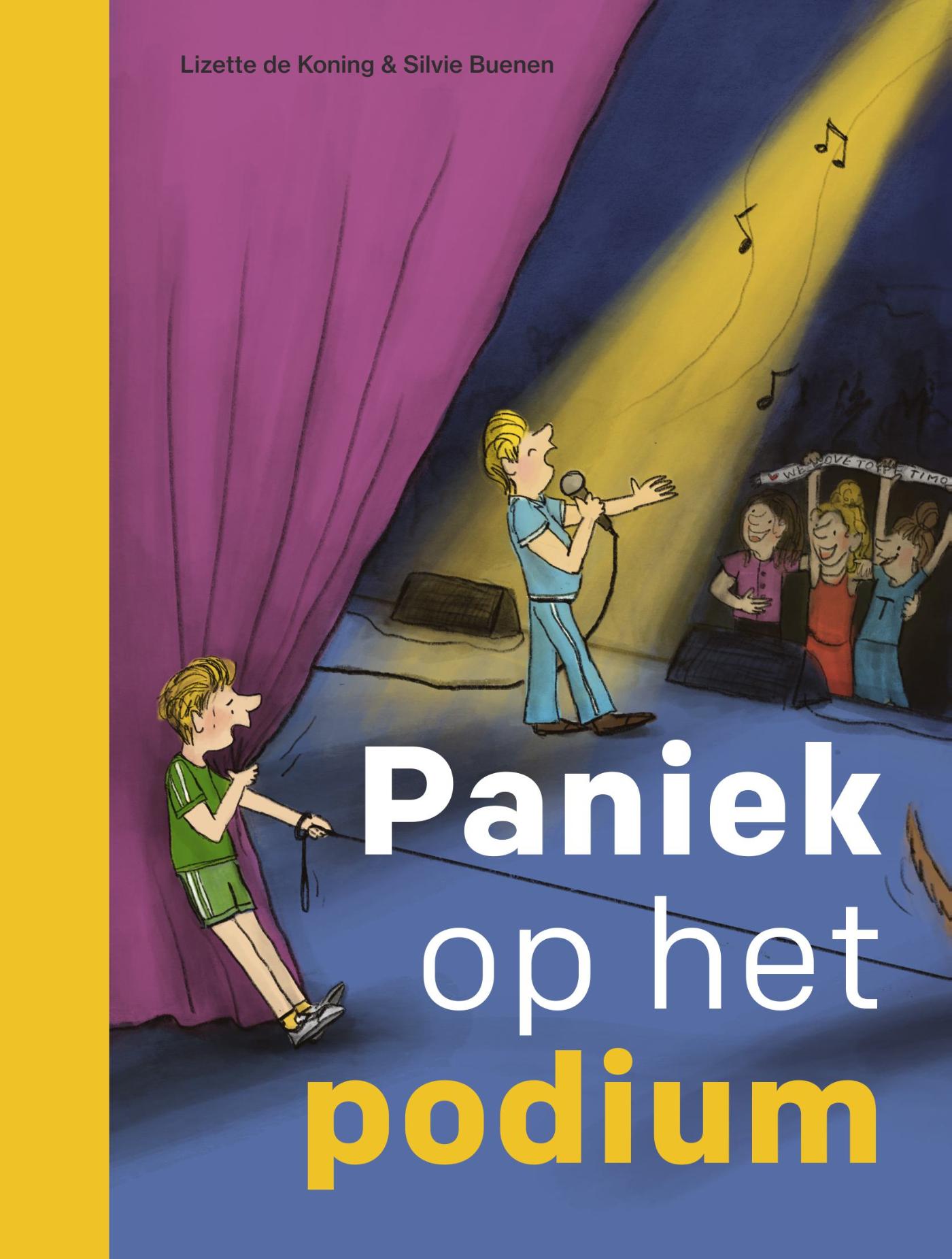 Omslag van Paniek op het podium