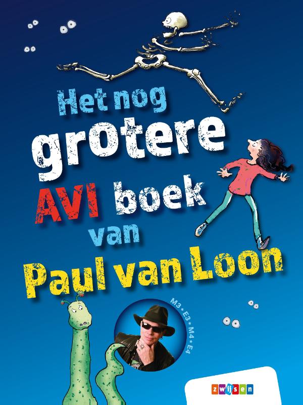 Omslag van Het nog grotere AVI boek van Paul van Loon