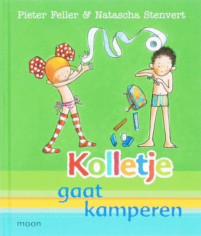 Omslag van Kolletje gaat kamperen