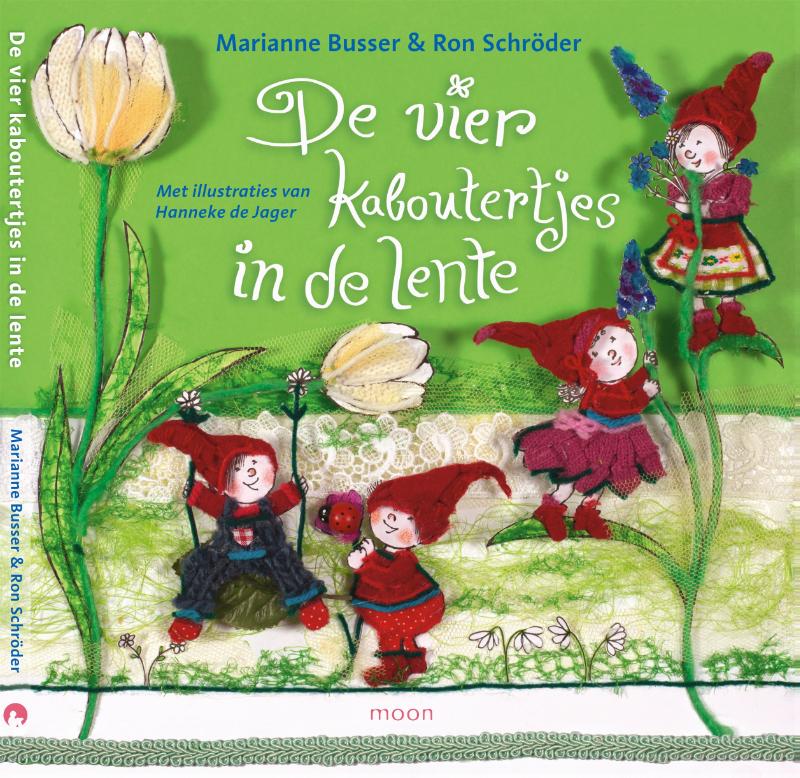 Omslag van De vier kaboutertjes in de lente