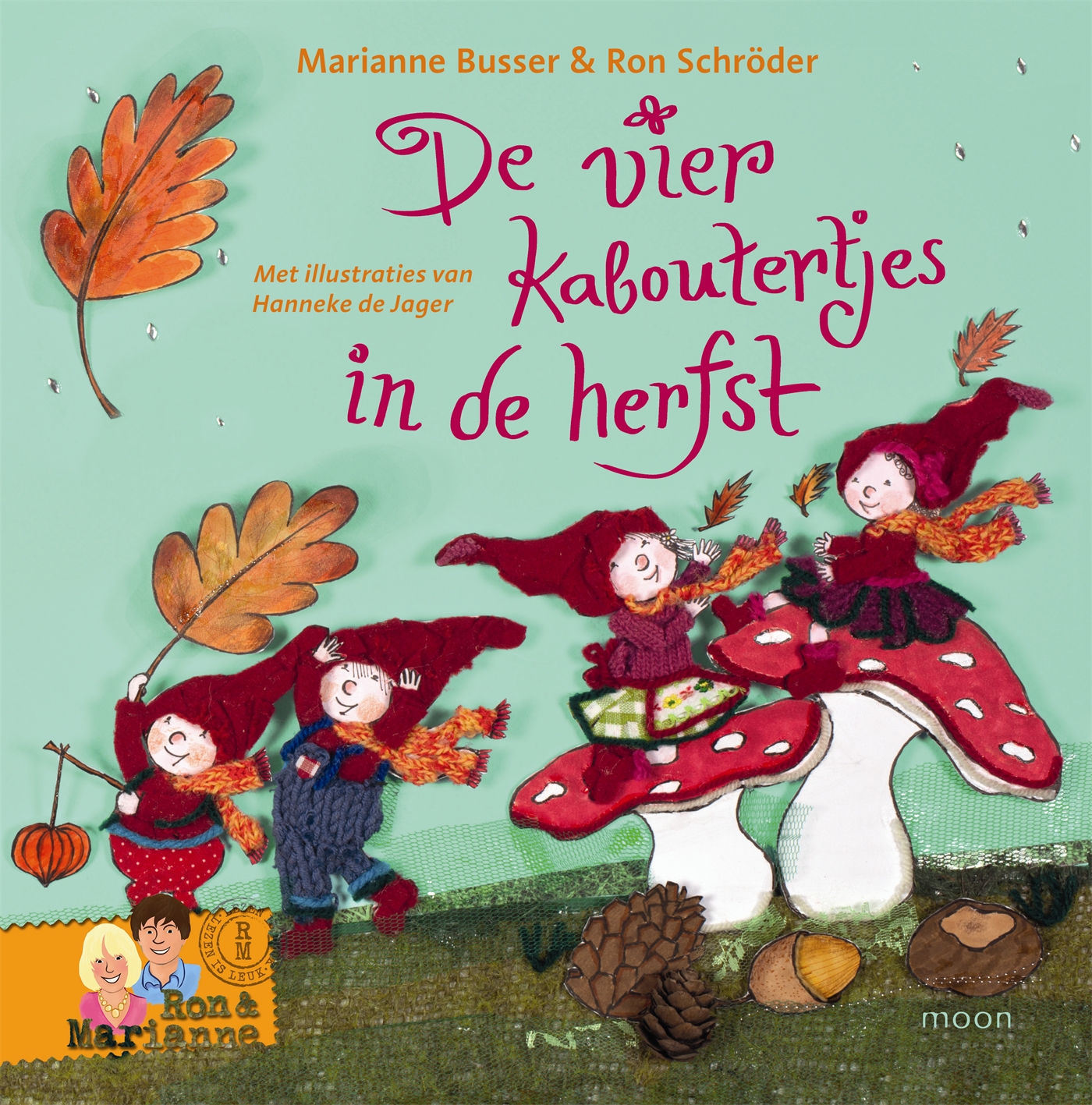 Omslag van De vier kaboutertjes in de herfst