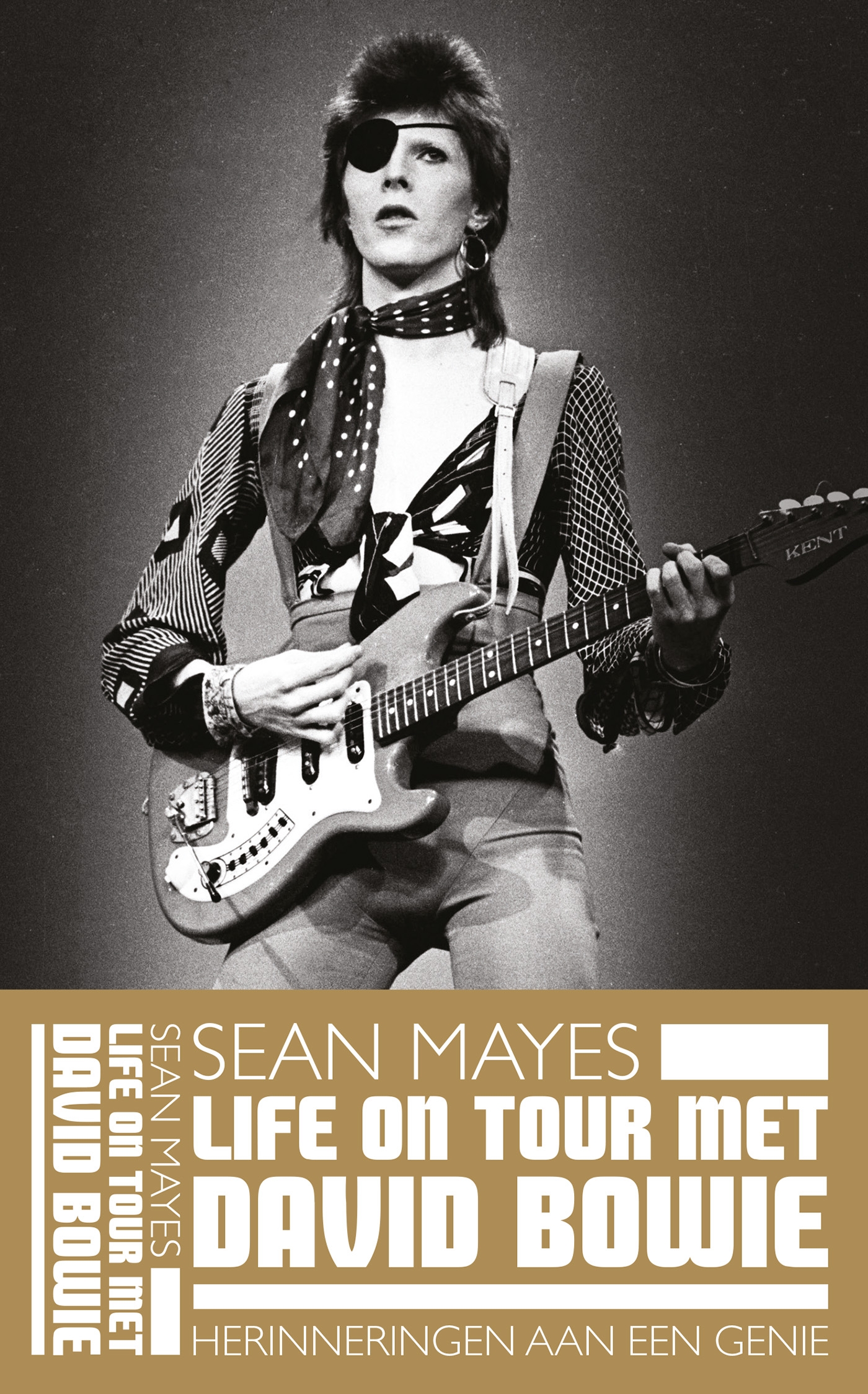 Omslag van Life on tour met David Bowie