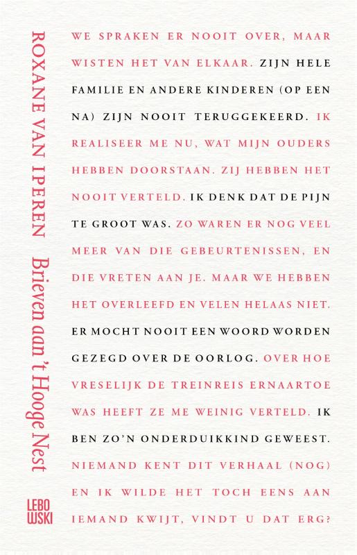 Omslag van Brieven aan 't Hooge Nest