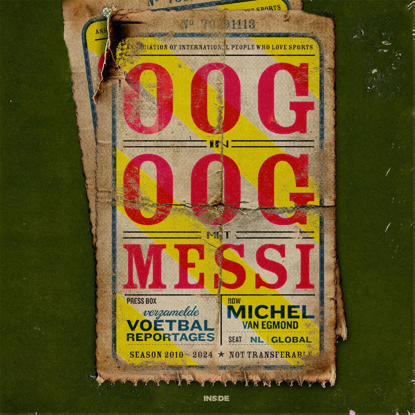 Omslag van Oog in oog met Messi