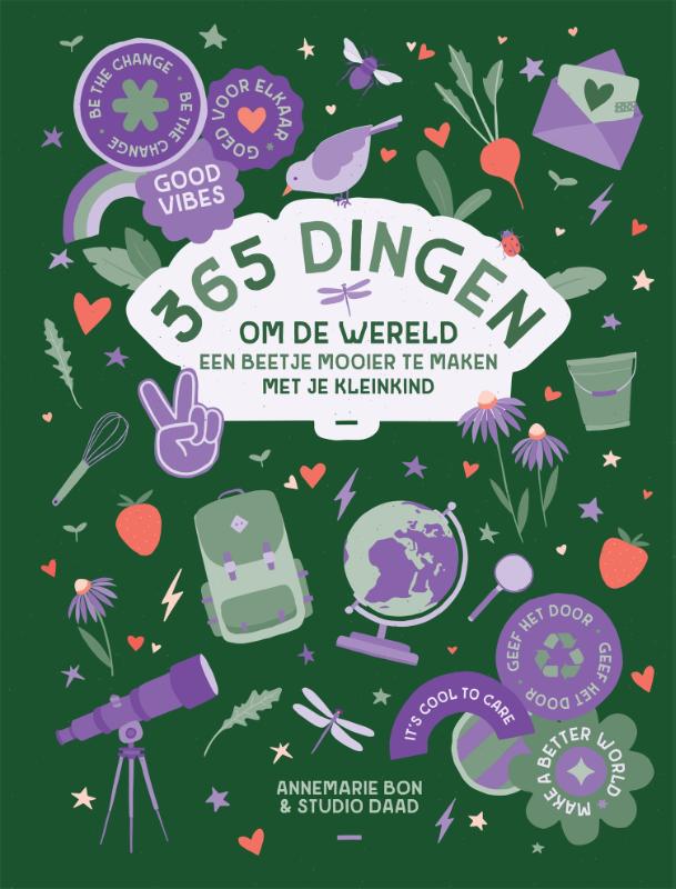Omslag van 365 dingen om de wereld een beetje mooier te maken