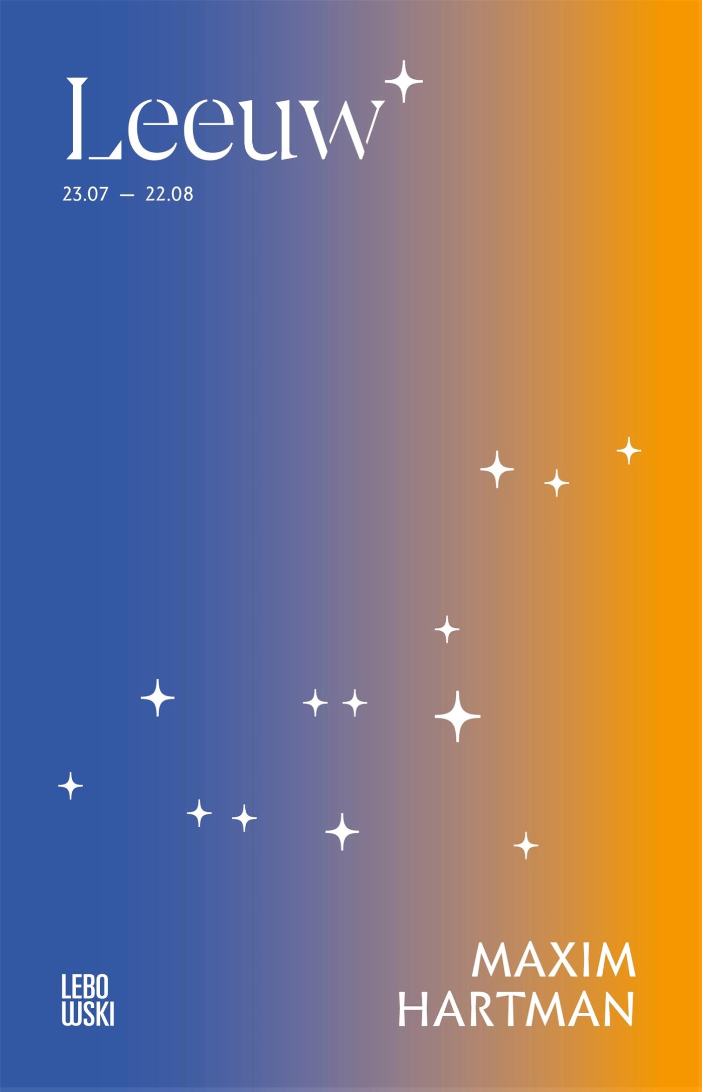 Omslag van Literaire astrologie-reeks: Leeuw