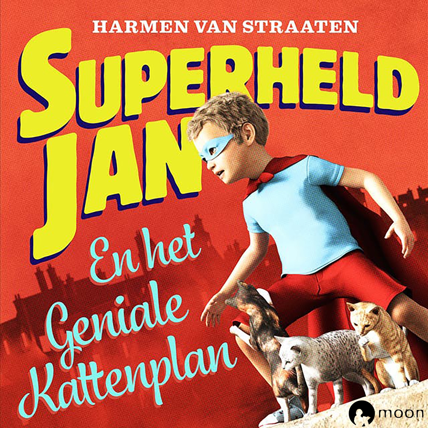 Omslag van Superheld Jan en het geniale kattenplan