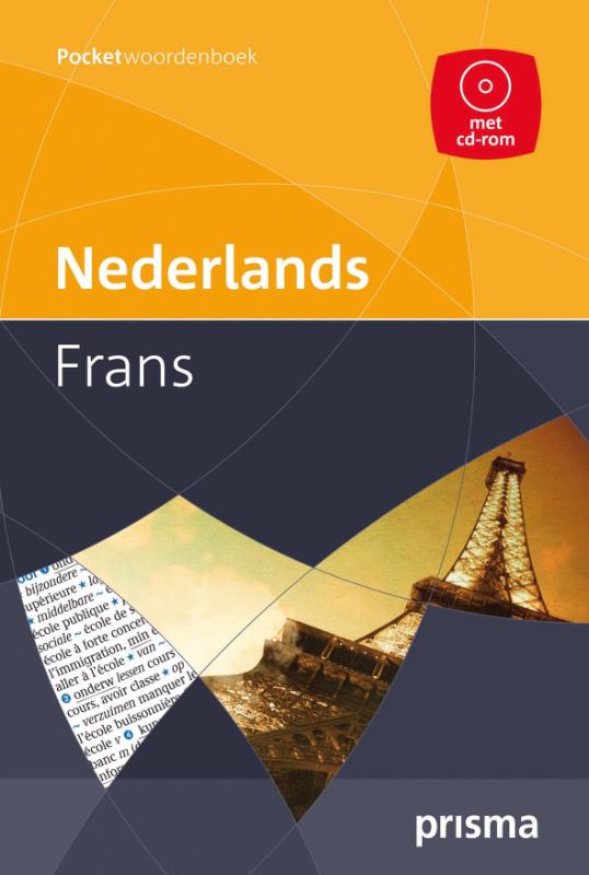 Omslag van Prisma pocketwoordenboek Nederlands-Frans