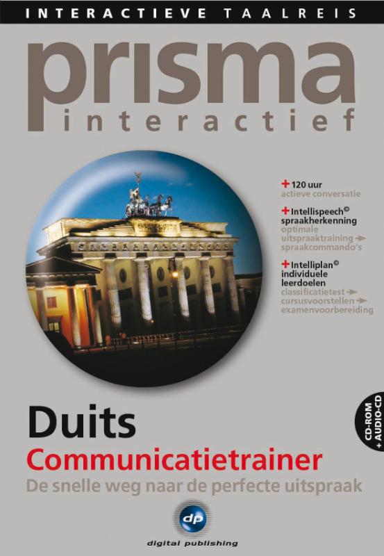 Omslag van Prisma Interactief Communicatietrainer Duits