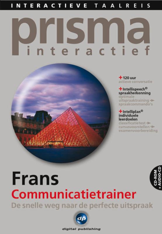 Omslag van Prisma Interactief Communicatietrainer Frans