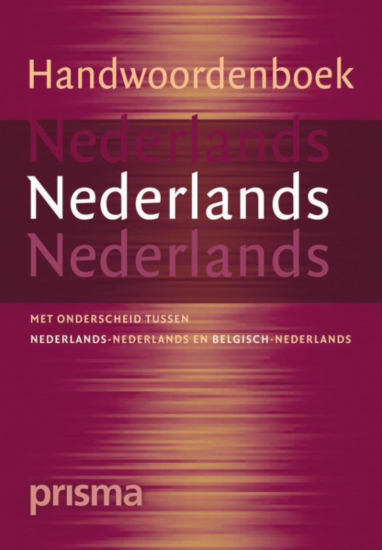 Omslag van Prisma handwoordenboek Nederlands