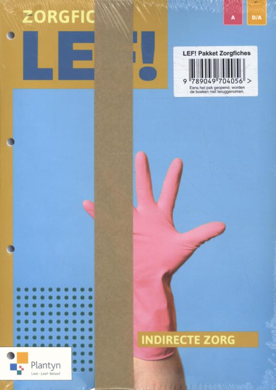 Omslag van LEF! Pakket Zorgfiches (ed. 1 - 2022 ) (PACKAGE)