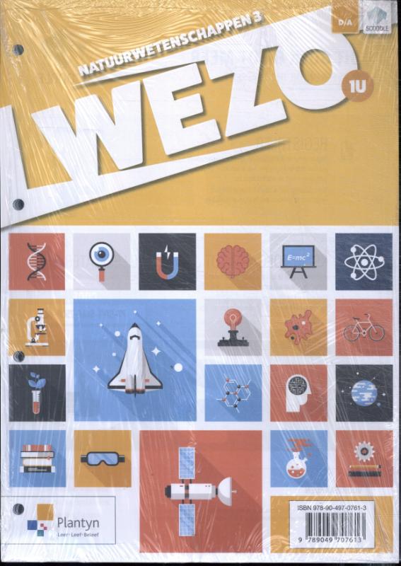 Omslag van WEZO Natuurwetenschappen 3