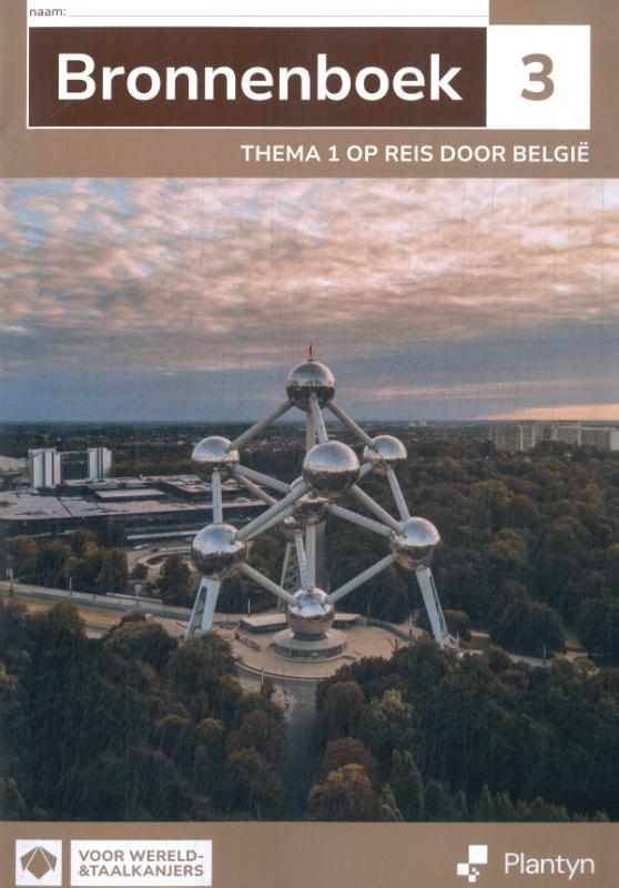 Omslag van Thema 1 op reis door België