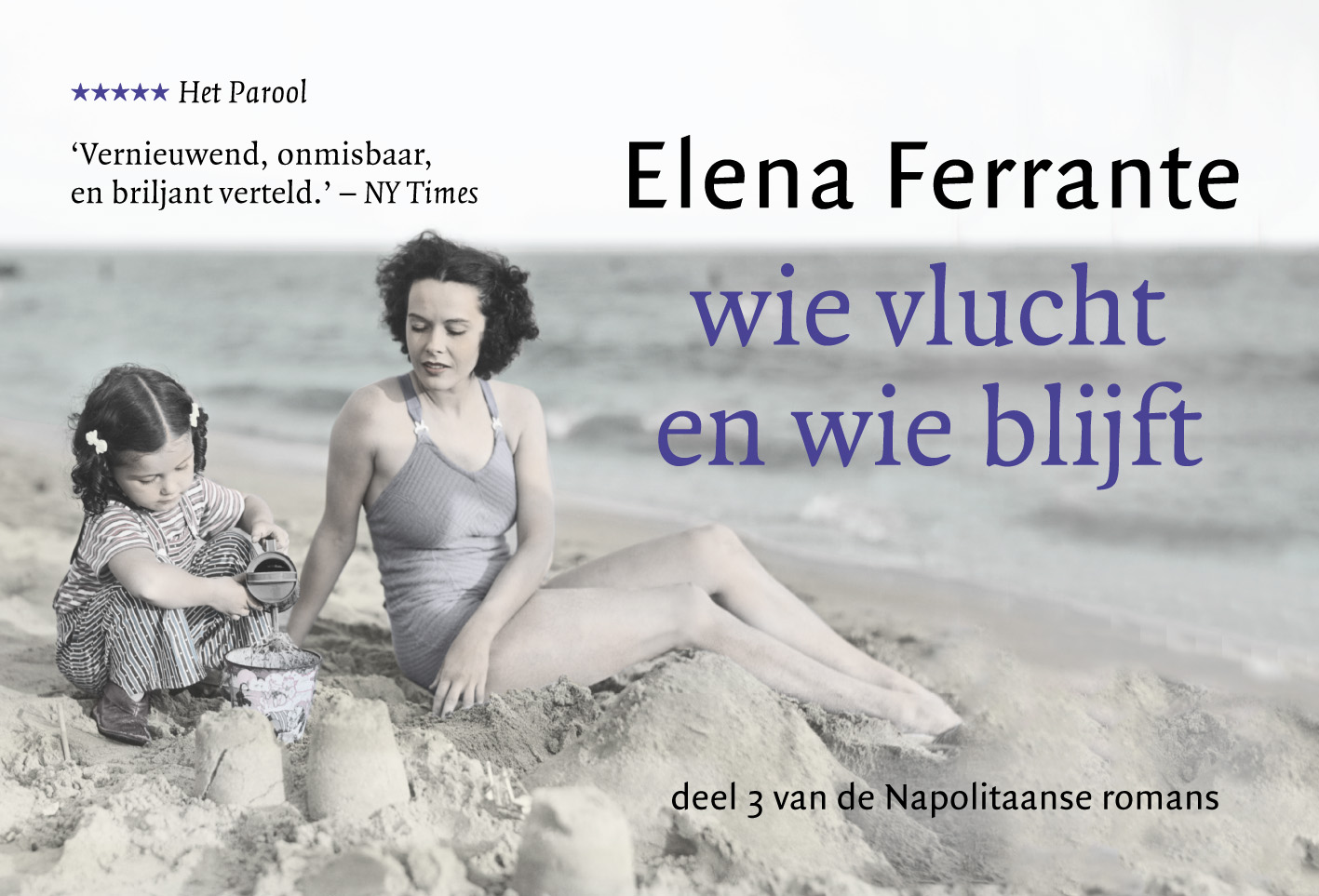 Omslag van Wie vlucht en wie blijft