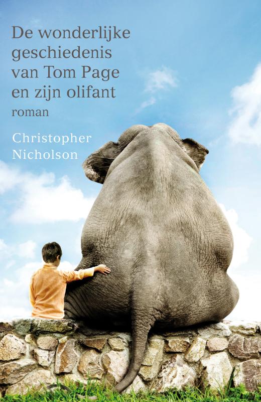 Omslag van De wonderlijke geschiedenis van Tom Page en zijn olifant