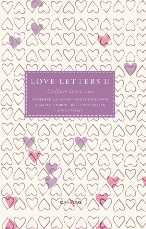 Omslag van 2: Liefdesbrieven van Josephine Napoleon, Emily Dickinson, belle van Zuylen, Anna Blaman