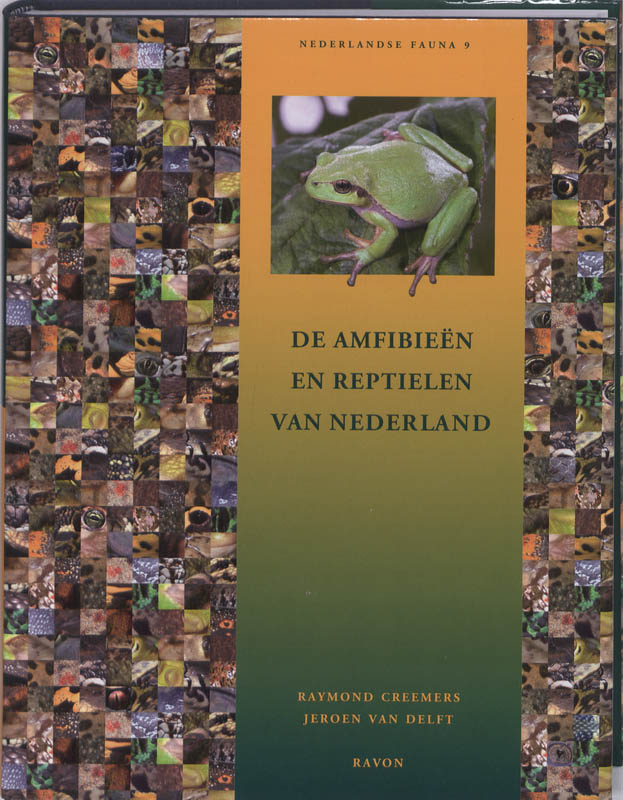 Omslag van De amfibieen en reptielen van Nederland