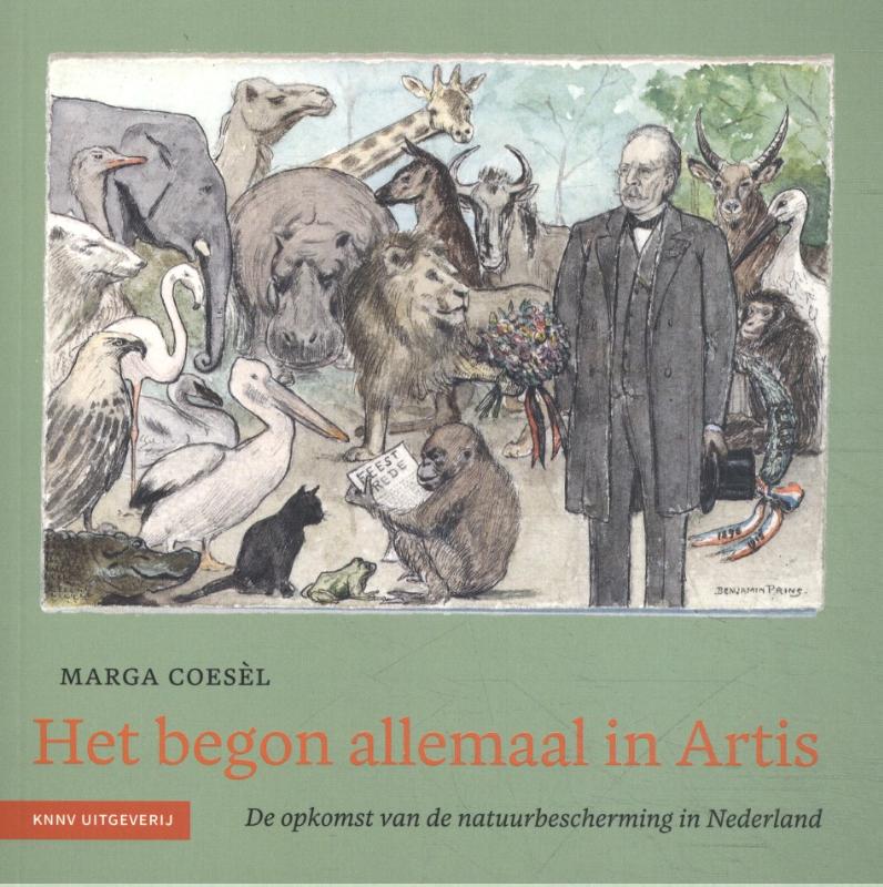 Omslag van Het begon allemaal in Artis
