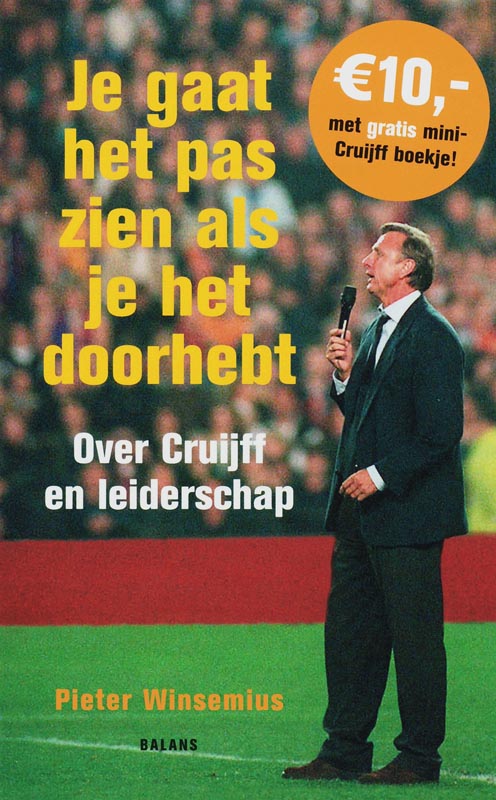 Omslag van Je gaat het pas zien als je het doorhebt
