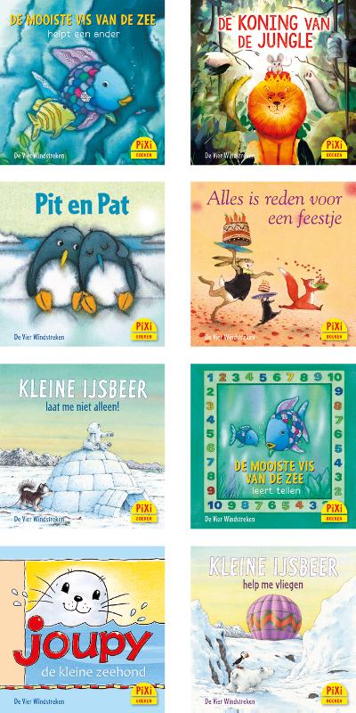 Omslag van De Vier Windstreken toppers I 8x8 ex