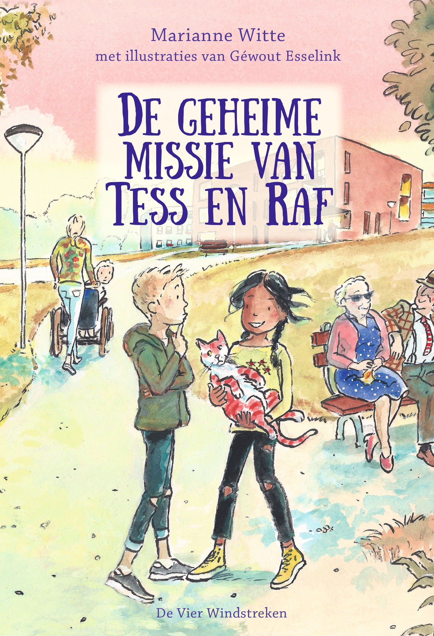 Omslag van De geheime missie van Tess en Raf