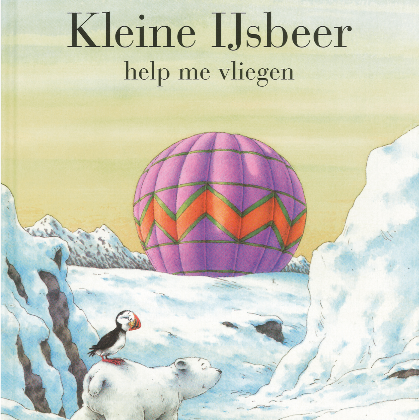 Omslag van Kleine IJsbeer, help me vliegen