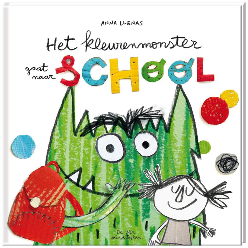 Omslag van Het kleurenmonster gaat naar school