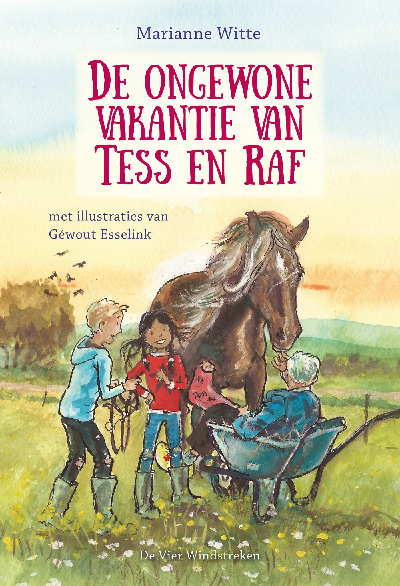 Omslag van De ongewone vakantie van Tess en Raf