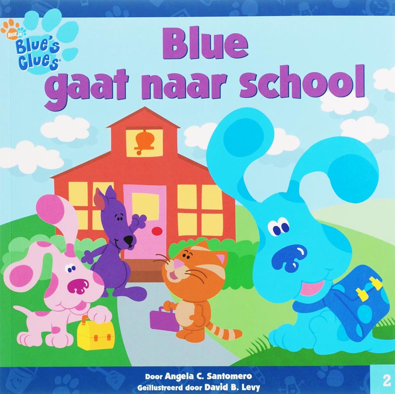Omslag van Blue gaat naar school