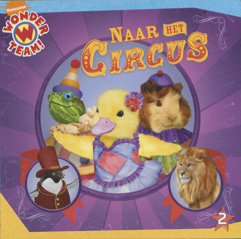 Omslag van Wonder Team - Naar het circus