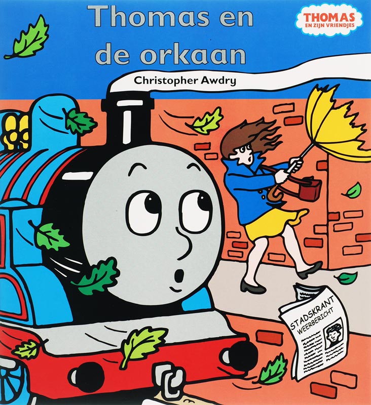 Omslag van Thomas en de orkaan