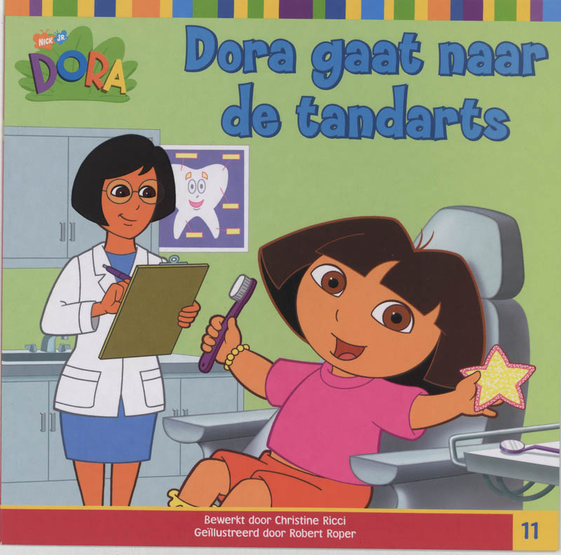 Omslag van Dora gaat naar de tandarts