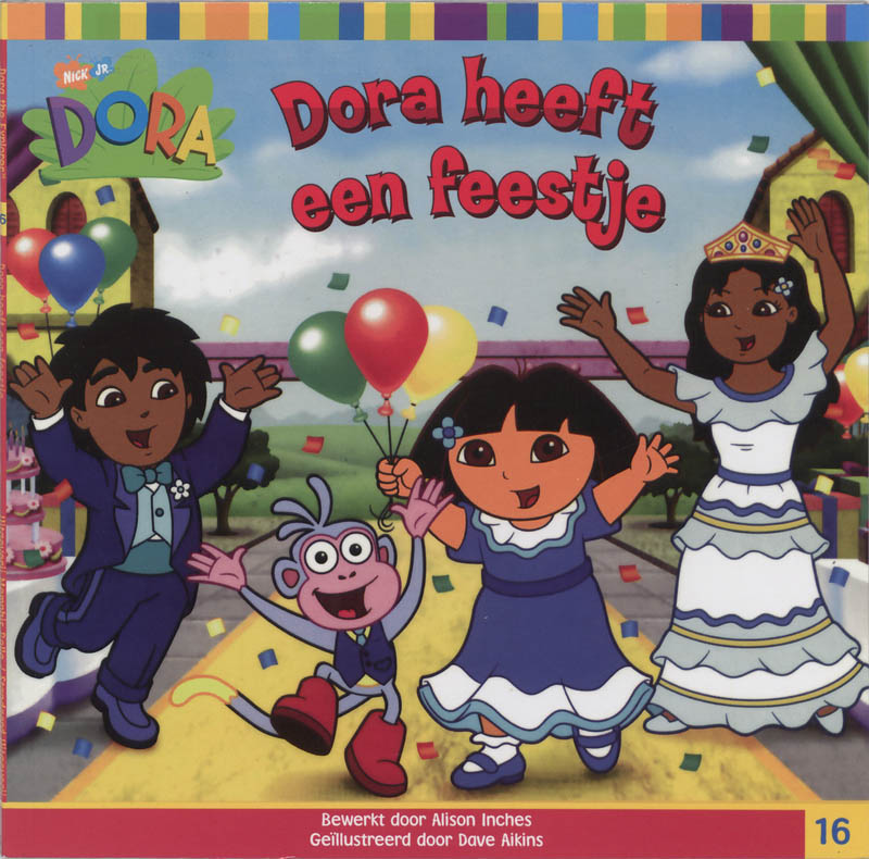 Omslag van Dora heeft een feestje