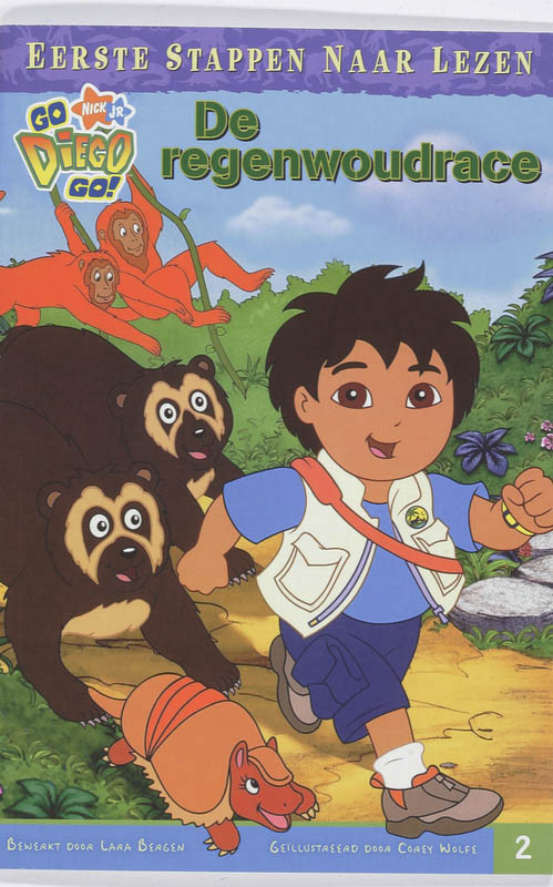 Omslag van De regenwoudrace