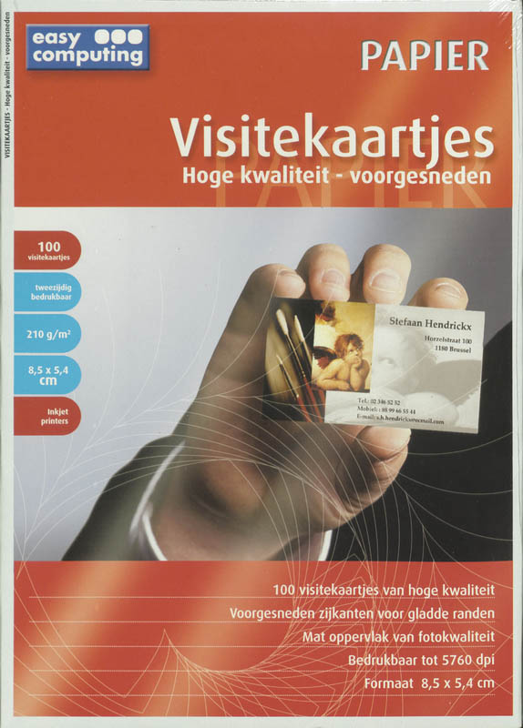 Omslag van Hoge kwaliteit, voorgesneden
