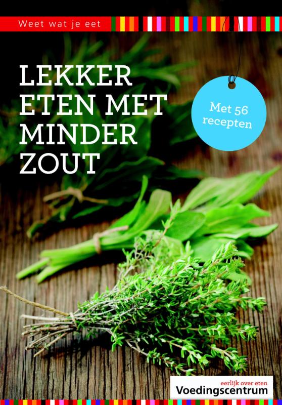 Omslag van Lekker eten met minder zout